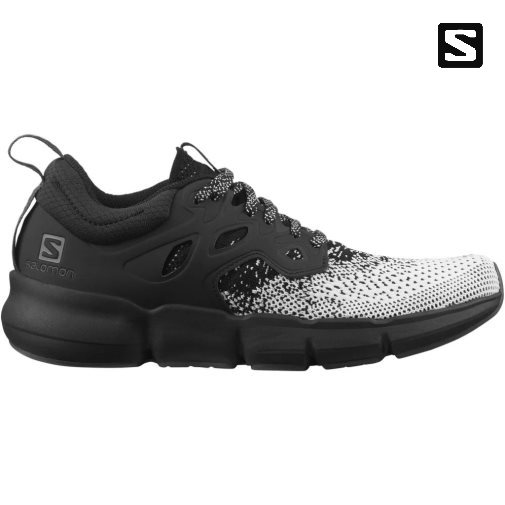 Black / White Salomon Predict Soc 2 Women's Running Shoes | IE EM3082